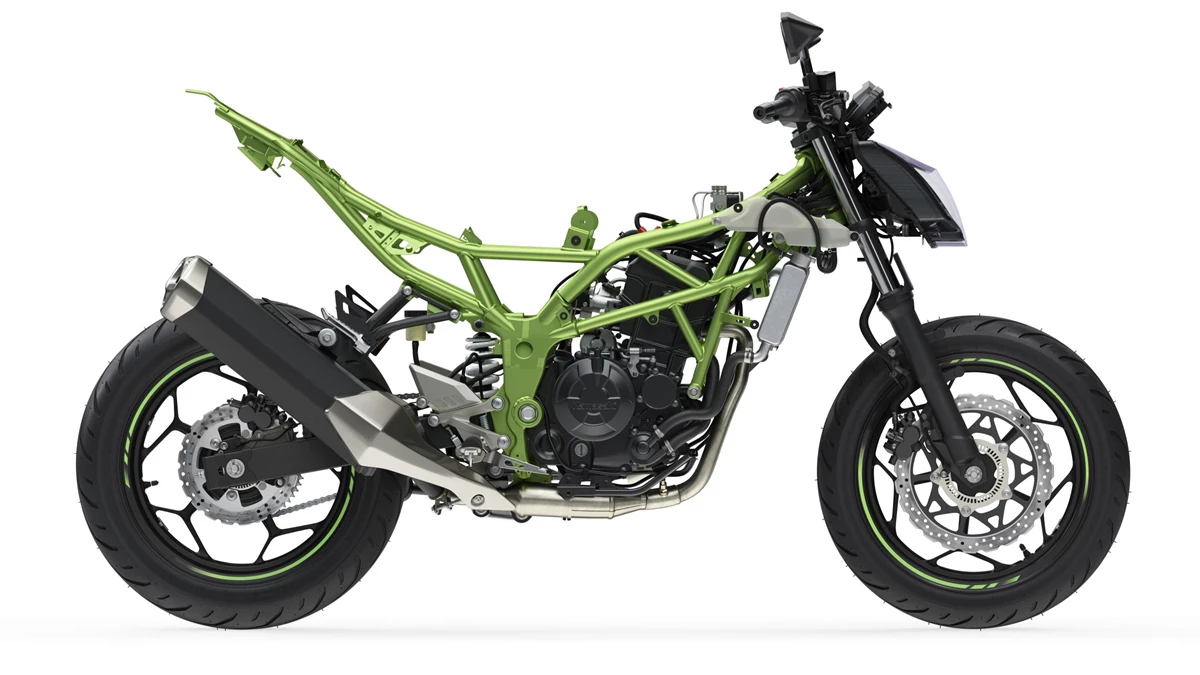 Kawasaki Z125 Bild 10: Kawasaki Z125