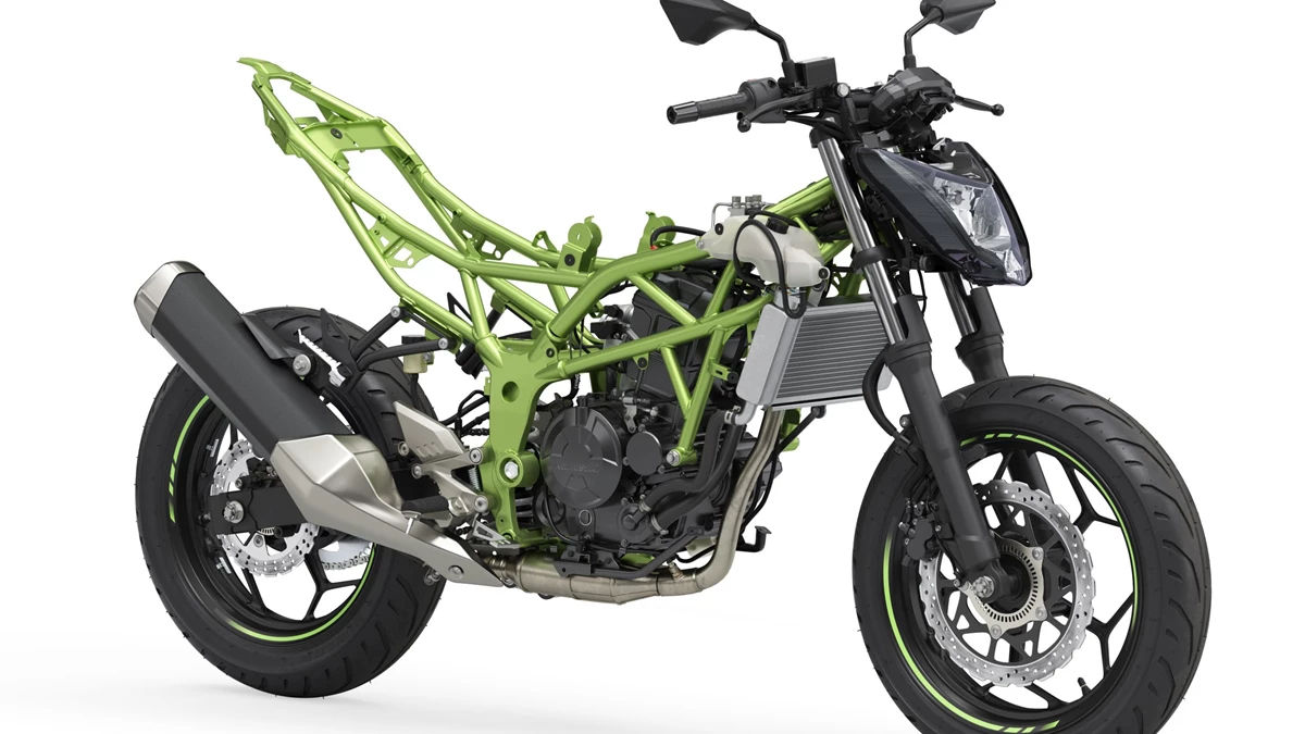 Kawasaki Z125 Bild 12: Kawasaki Z125