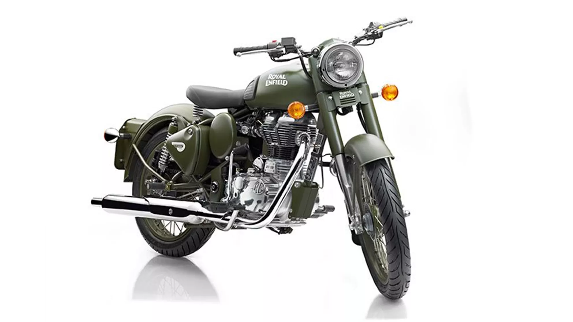Royal Enfield Classic 500 EFI Battle Green - Image 1 Royal Enfield Classic 500 EFI Battle Green - Image 1