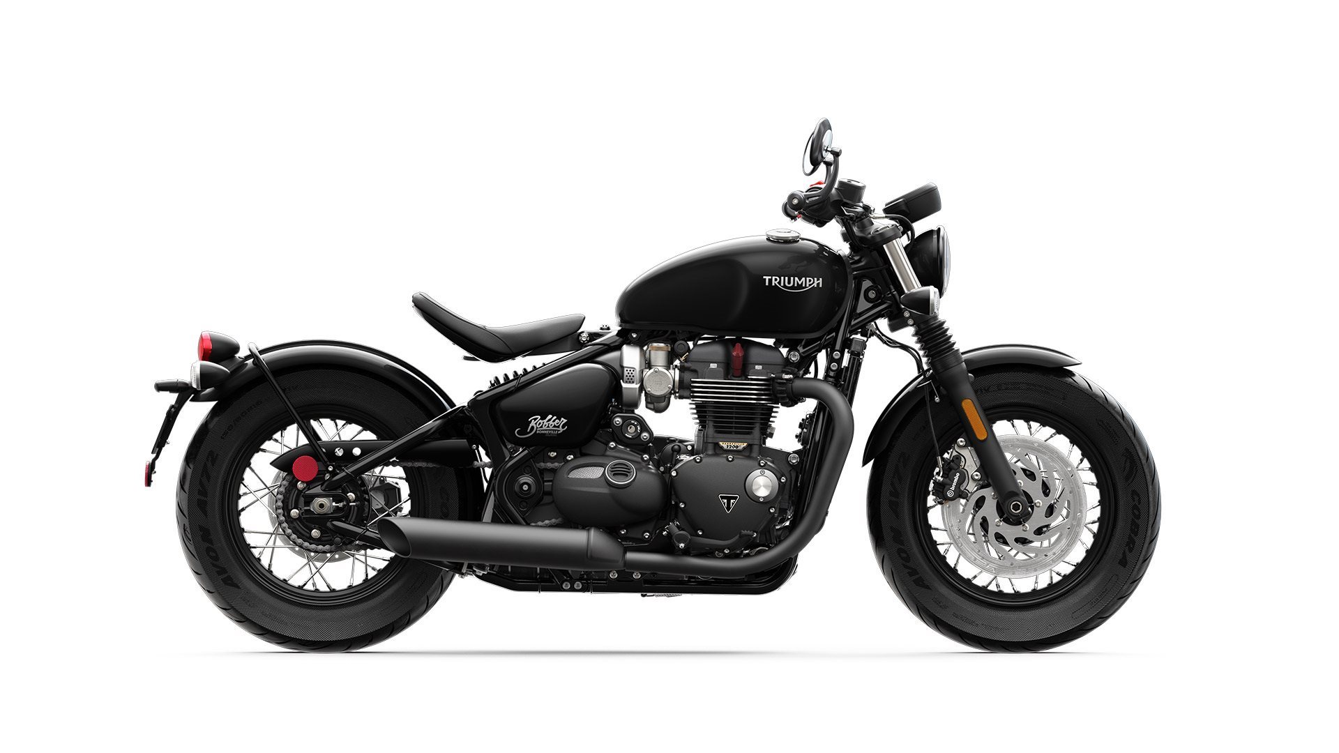 Motorrad Vergleich Triumph Bonneville Bobber Black 2020 vs. Harley ...