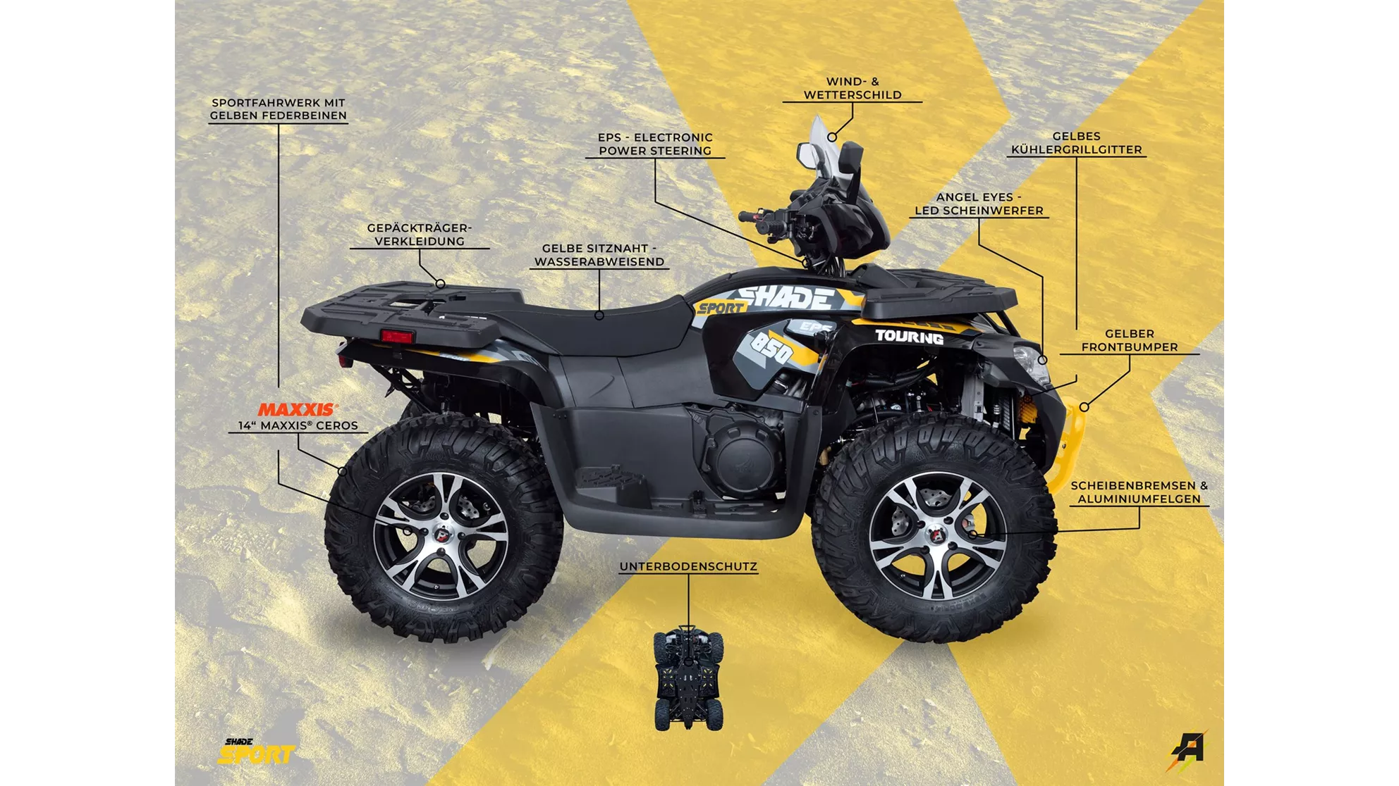 Access Shade Sport 850 Touring EPS - Image 3 Access Shade Sport 850 Touring EPS - Image 3