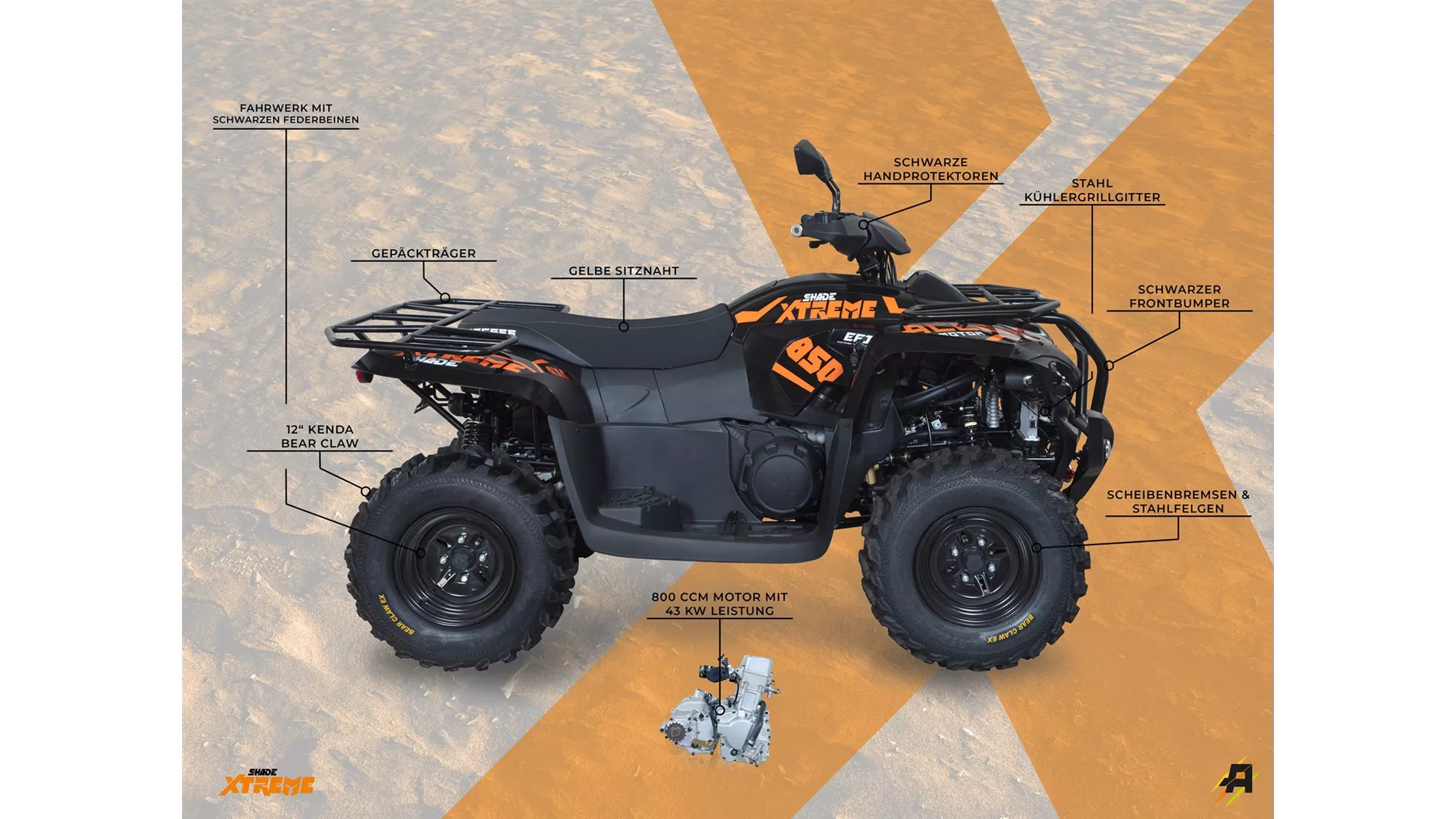 Access Shade Xtreme 850 LV - Image 1 Access Shade Xtreme 850 LV - Image 1