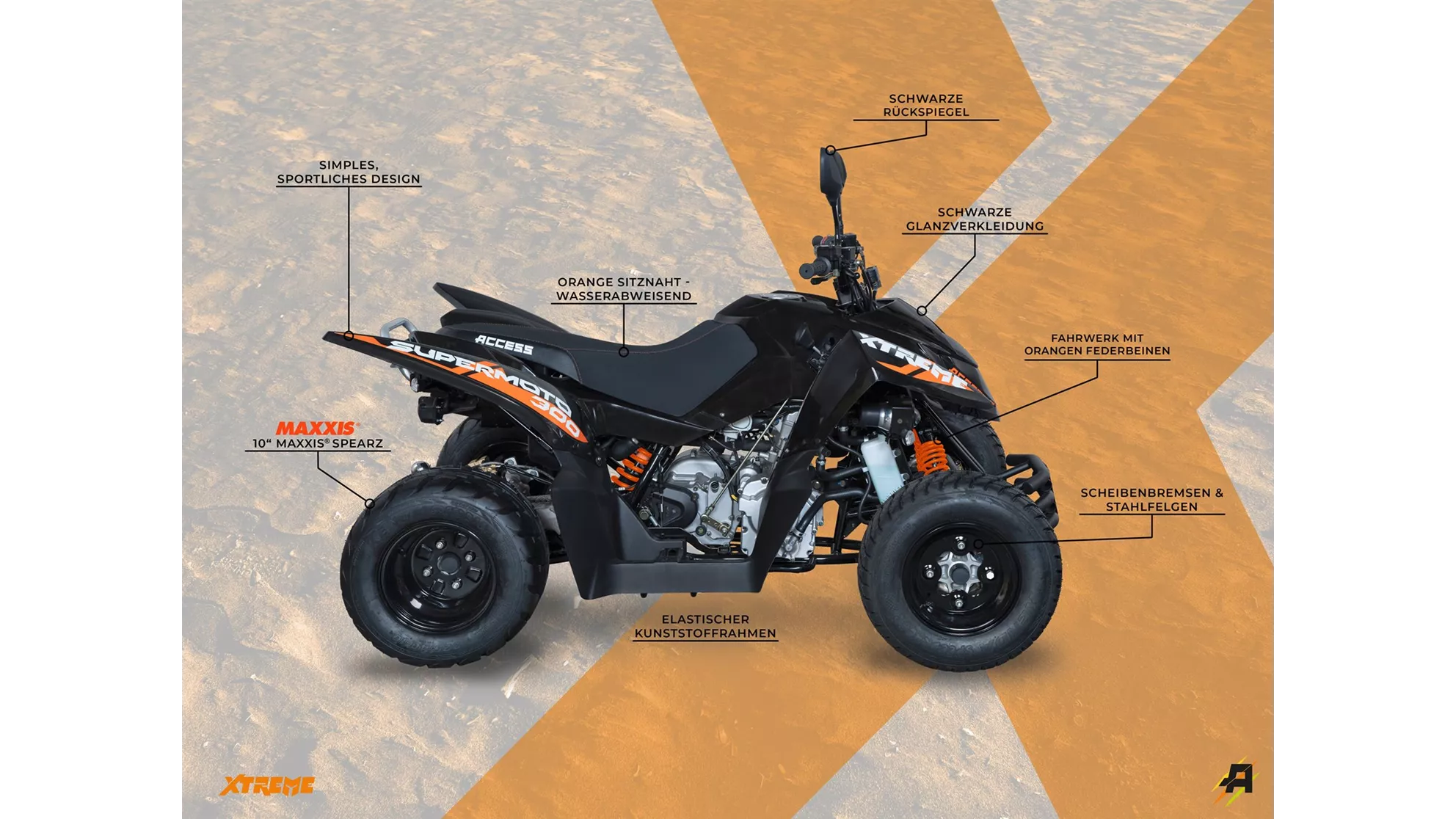 Access Xtreme Supermoto 300 - Image 2 Access Xtreme Supermoto 300 - Image 2
