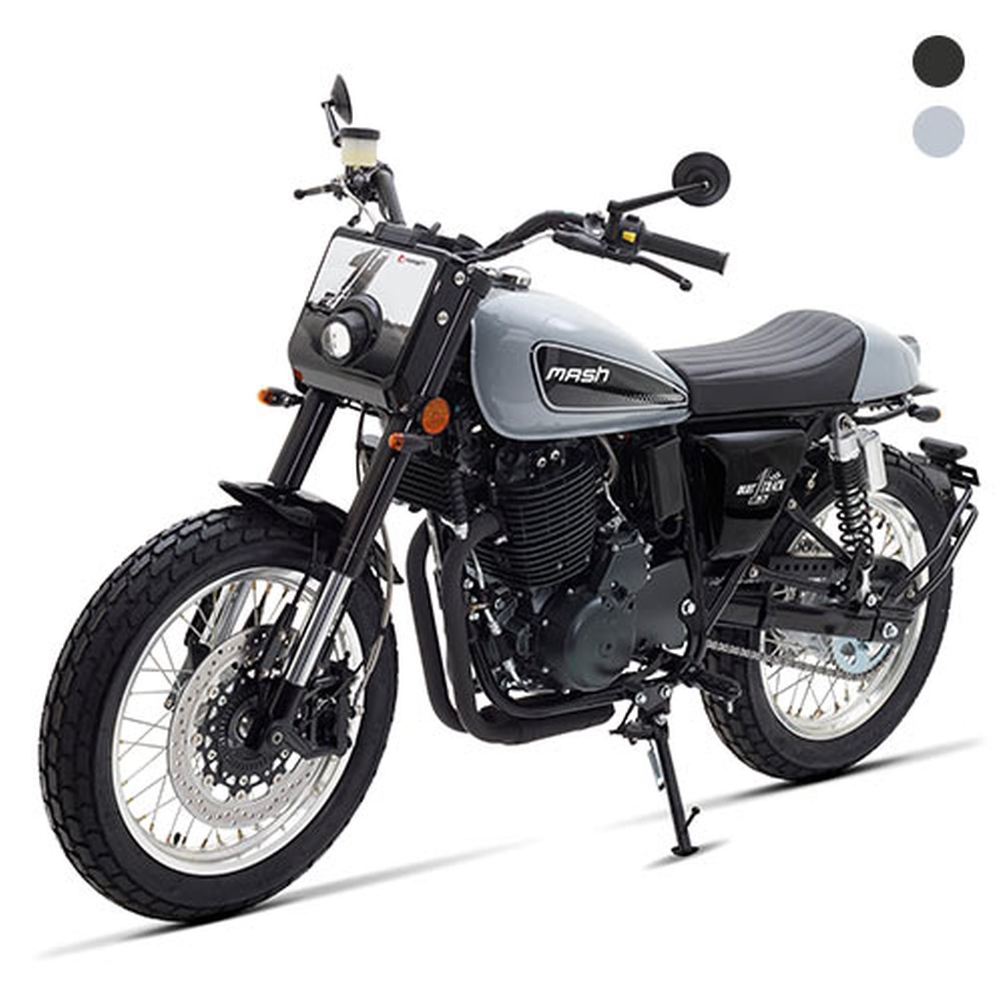 Motorrad Vergleich Fantic Scrambler 700 2024 vs. Mash Dirt Track 6.5 2020