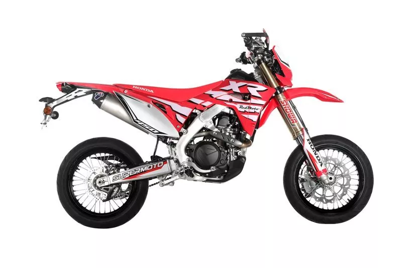 Red Moto CRF 450XR Supermoto