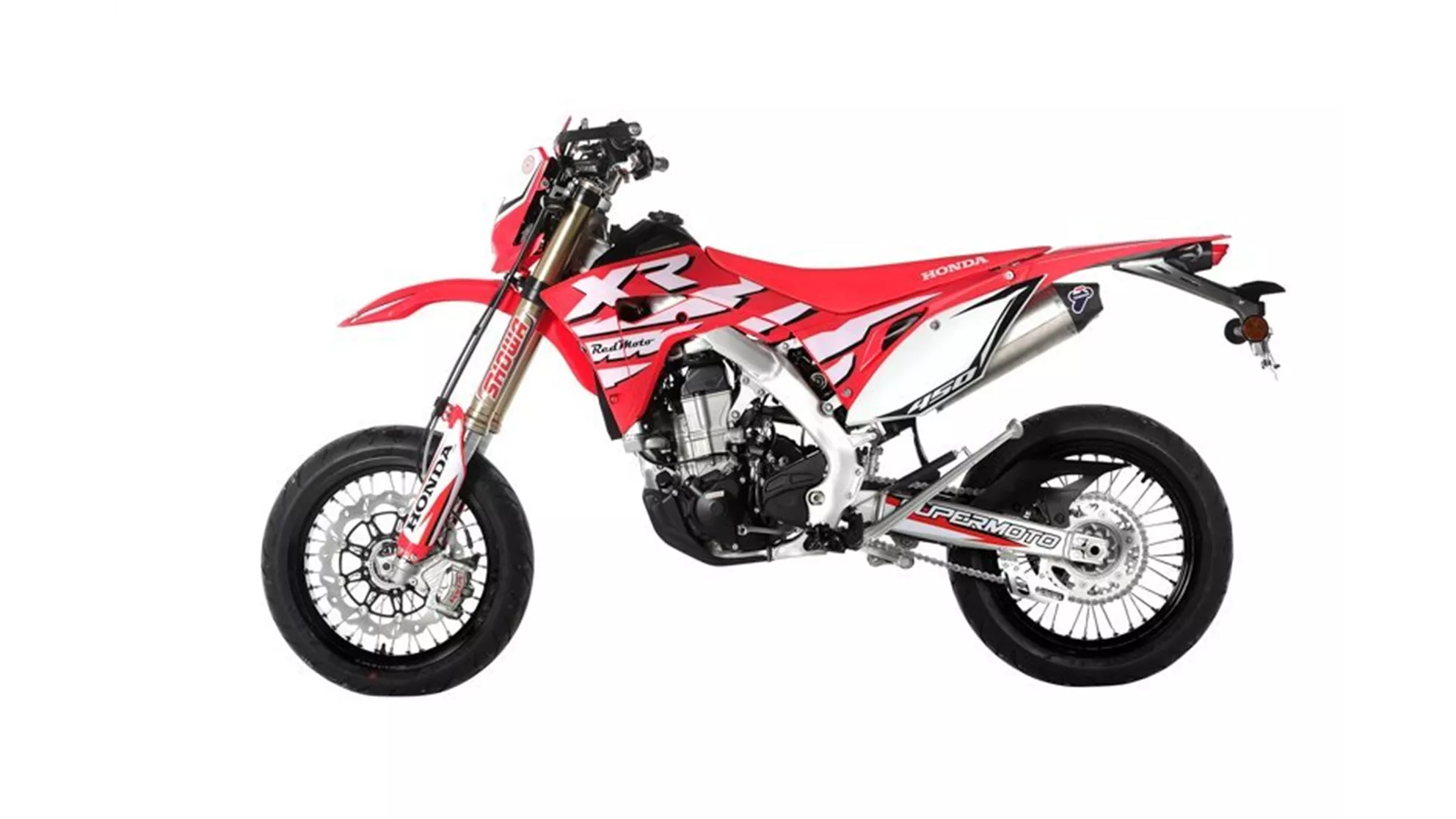 Red Moto CRF 450XR Supermoto - Image 1 Red Moto CRF 450XR Supermoto - Image 1