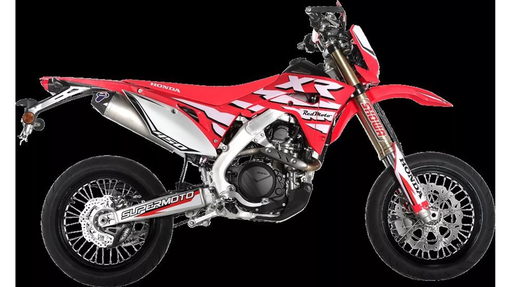 Red Moto CRF 450XR Supermoto - Image 2 Red Moto CRF 450XR Supermoto - Image 2