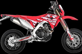 Red Moto CRF 450XR Supermoto 2021 - Bild 4
