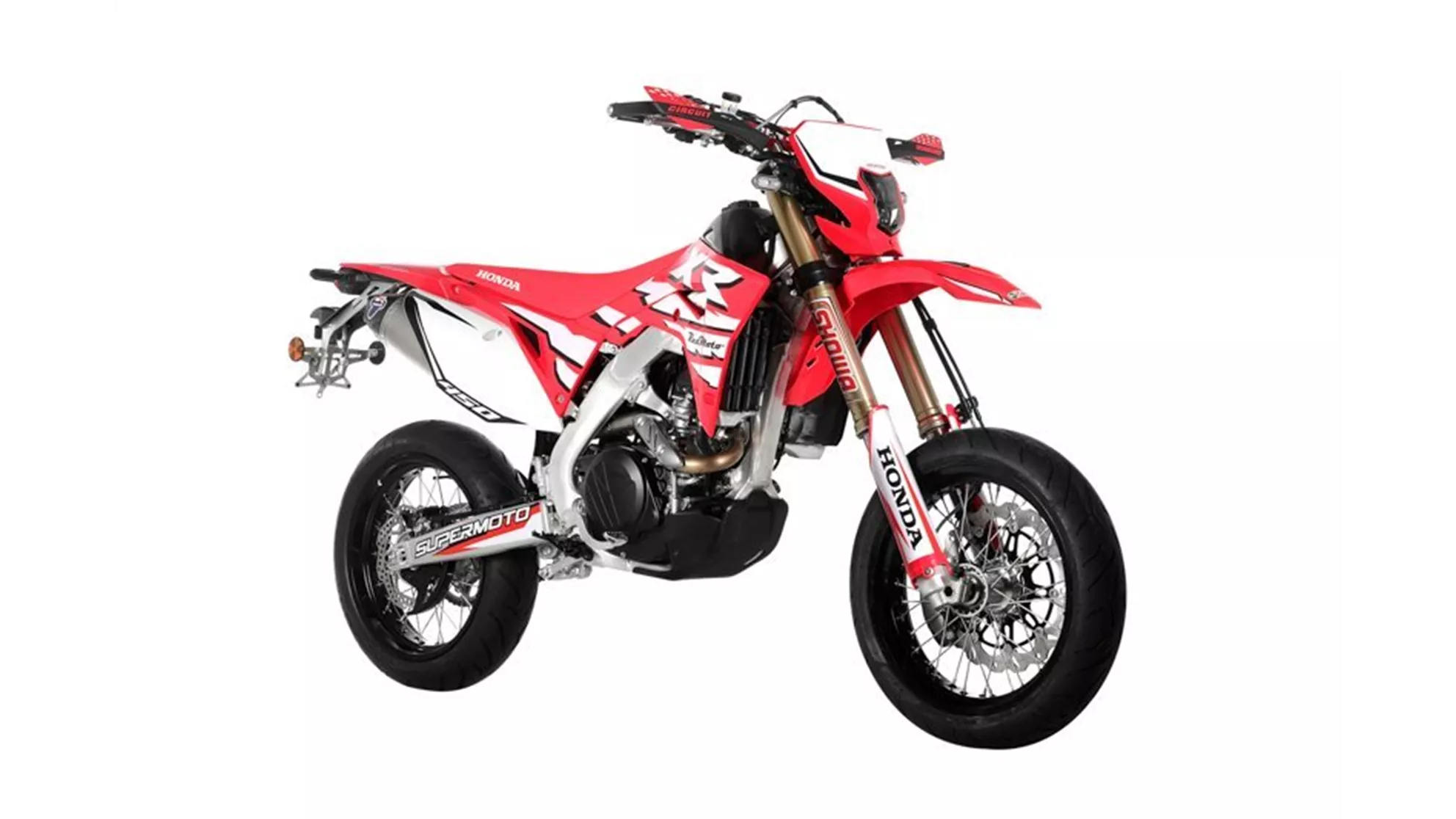 Red Moto CRF 450XR Supermoto - Image 5