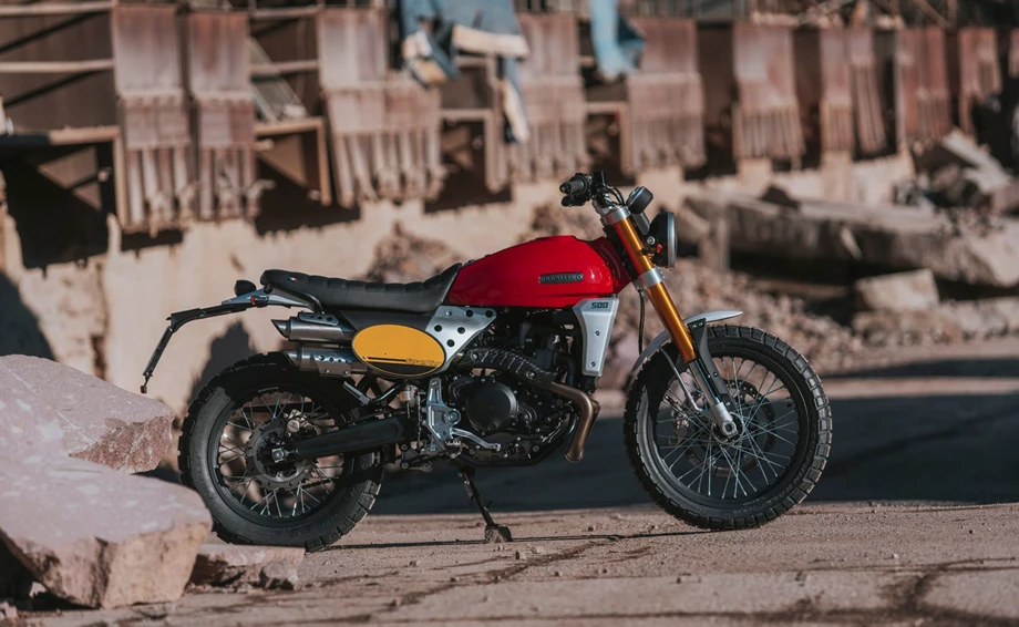 Fantic Caballero Scrambler 500 Bild 5: Fantic Caballero Scrambler 500