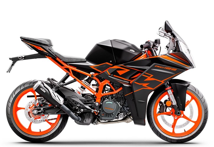 KTM RC 125 2022 Black Schnäppchen