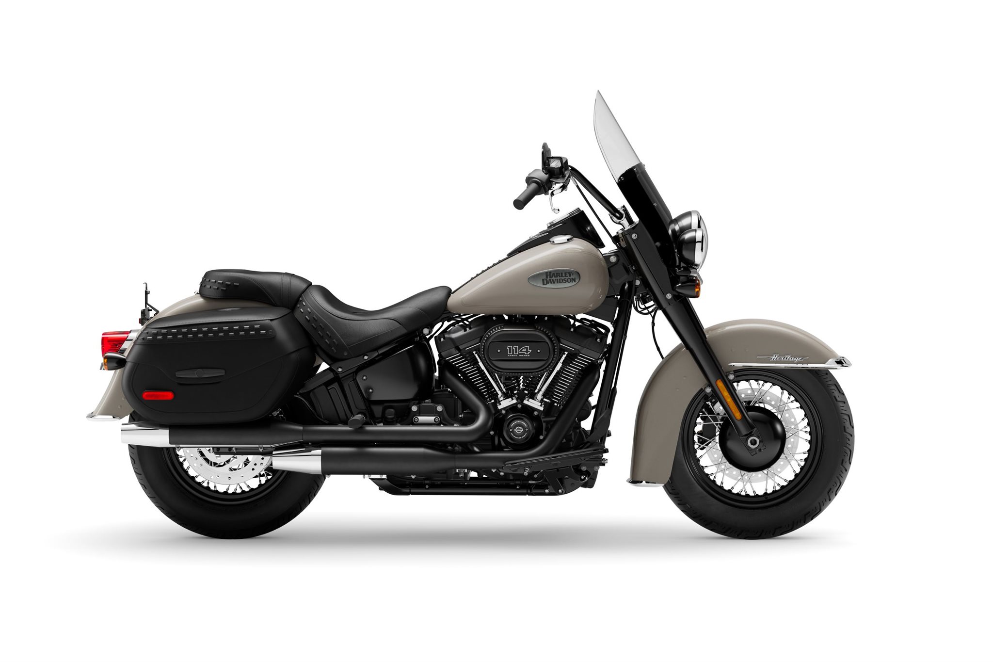 Motorrad Vergleich Harley-Davidson Softail Heritage Classic 114 FLHCS ...