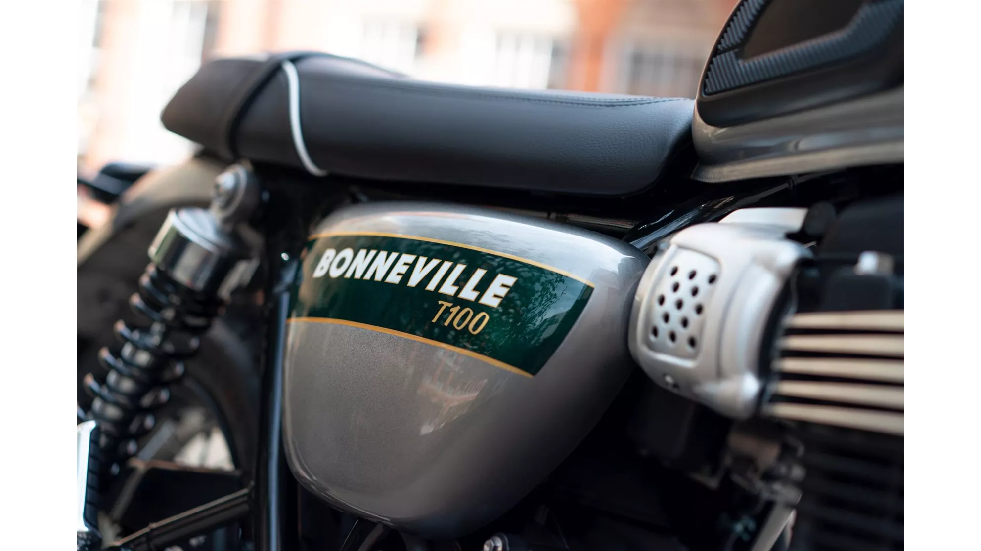 Triumph Bonneville T100 Gold Line - Kép 10