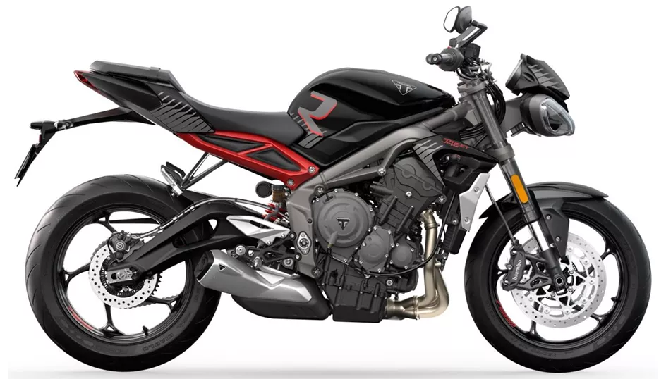 Triumph Street Triple 765 R 2022 vs Triumph Street Triple 765 R A2 2024