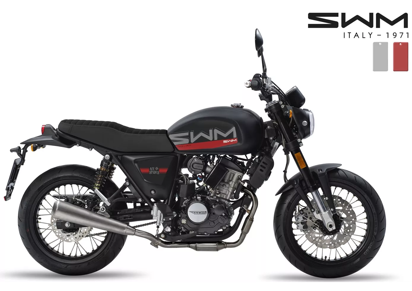 SWM Ace of Spades 125 2022 SWM Ace of Spades 125 2022
