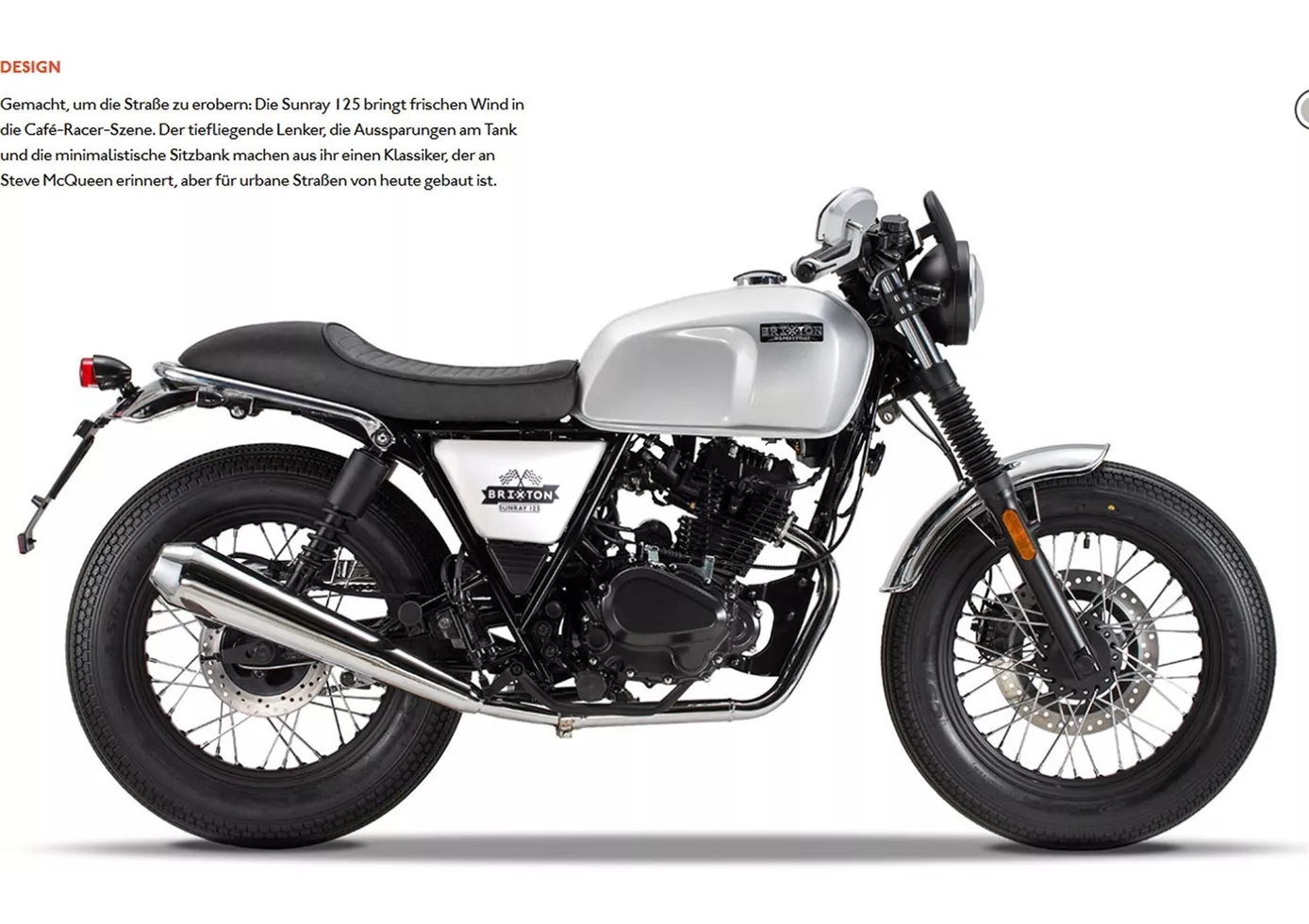 Brixton Sunray 125 2022 Brixton Sunray 125 2022