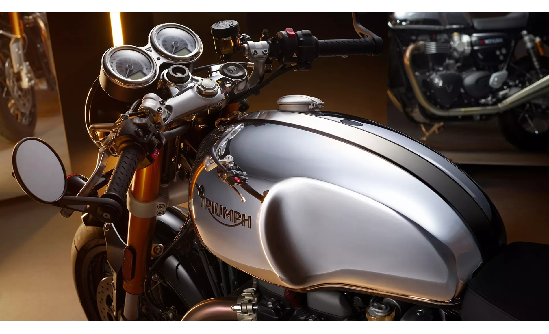 Triumph THRUXTON RS CHROME EDITION 2023 Triumph THRUXTON RS CHROME EDITION 2023