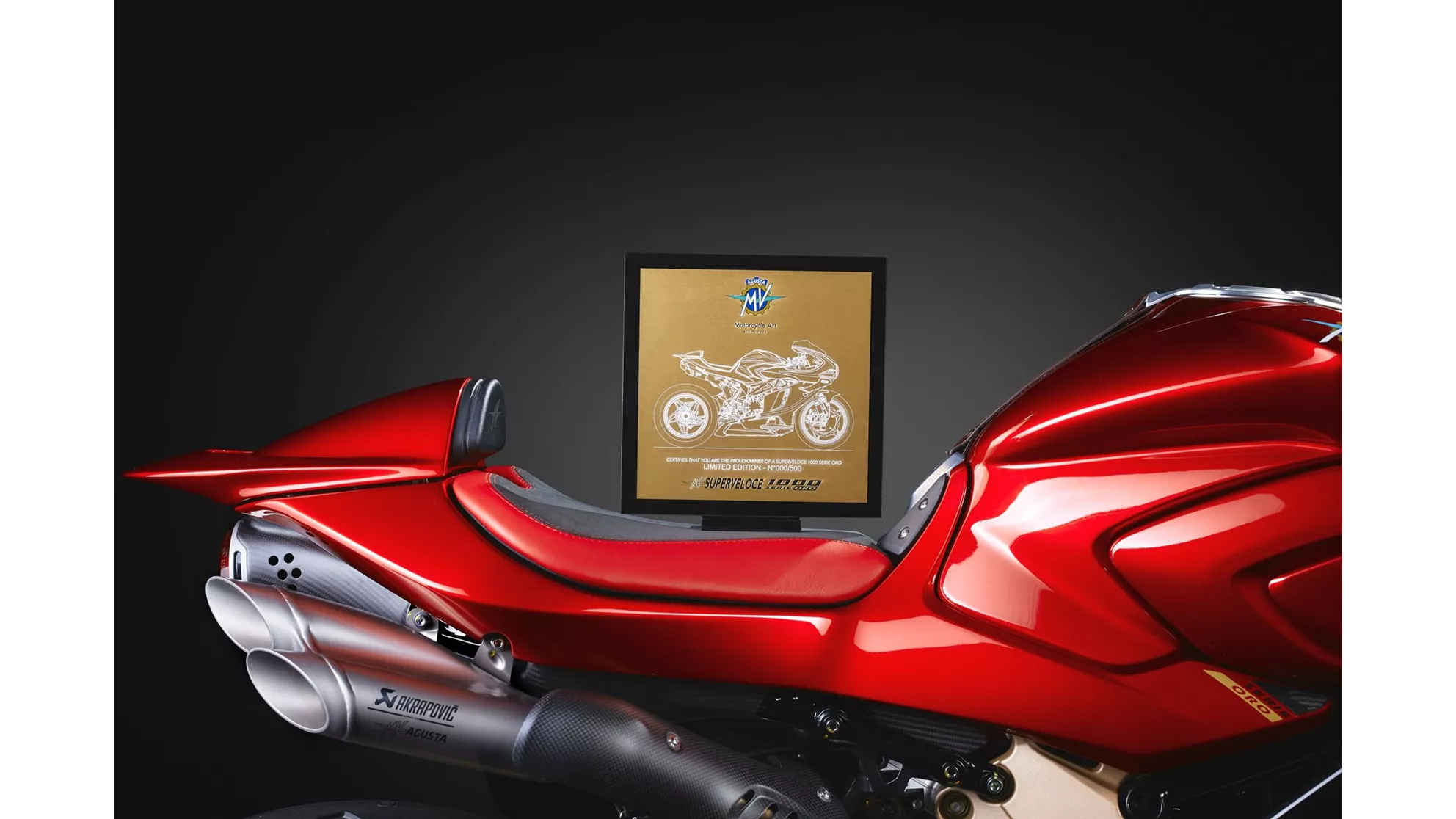 MV Agusta Superveloce 1000 Serie Oro - Image 6 MV Agusta Superveloce 1000 Serie Oro - Image 6