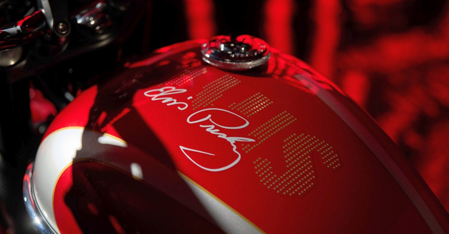 Triumph Bonneville T120 Elvis Presley Special Edition