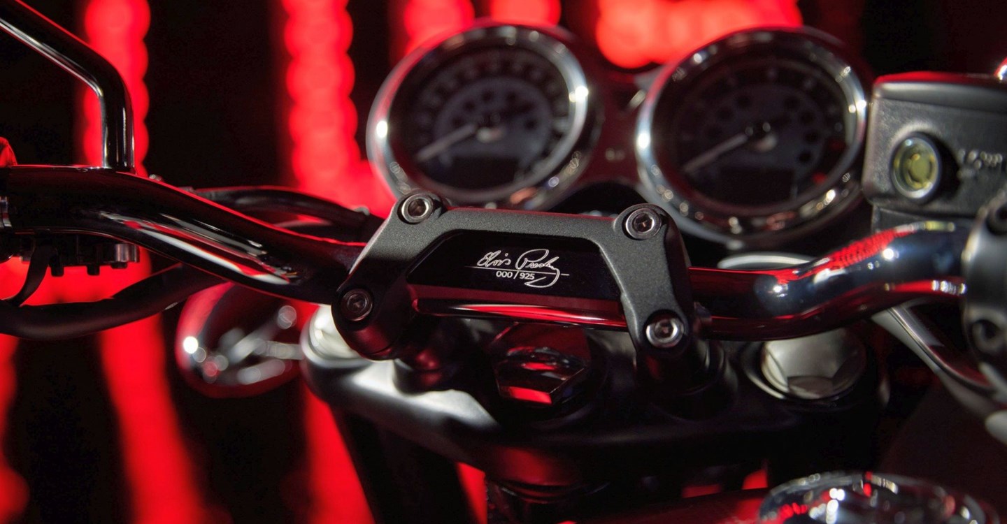 Triumph Bonneville T120 Elvis Presley Special Edition