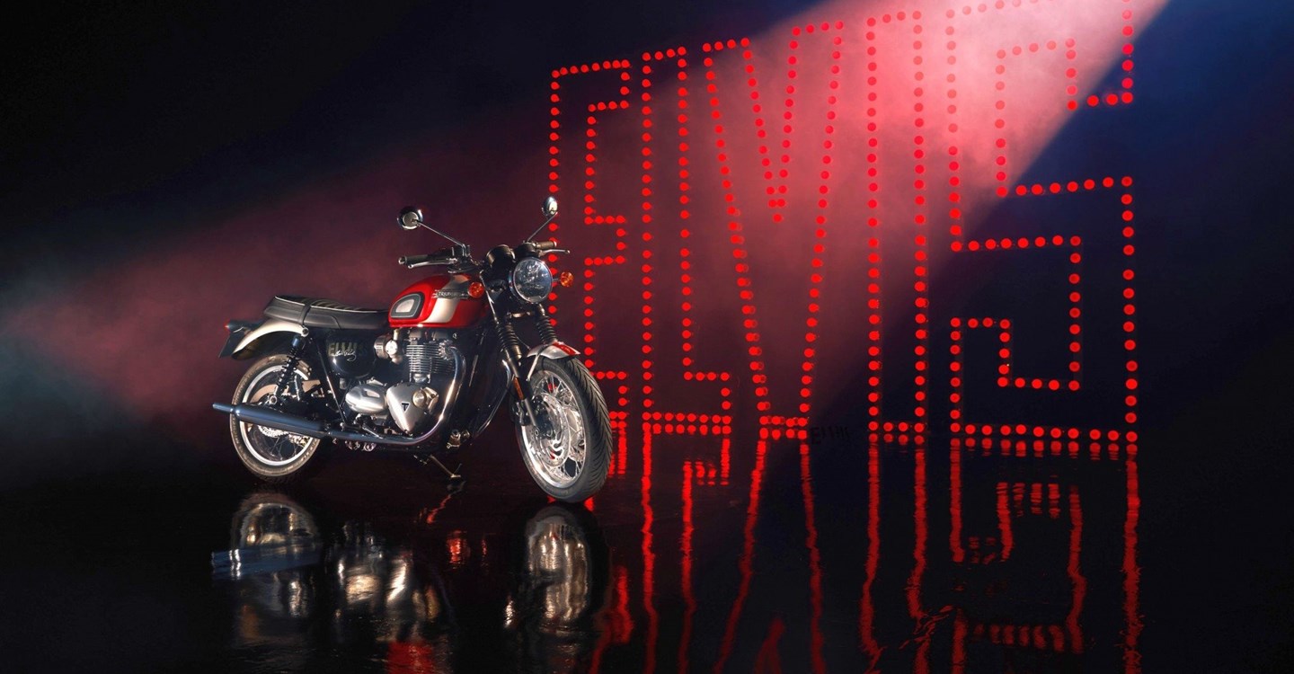 Triumph Bonneville T120 Elvis Presley Special Edition