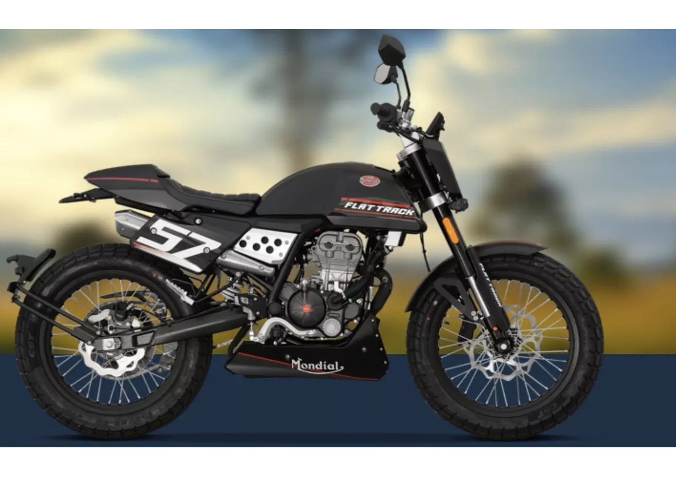 FB Mondial Flat Track 125i ABS 2024 FB Mondial Flat Track 125i ABS 2024