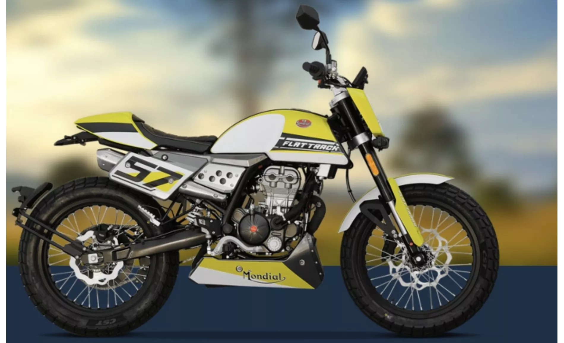 FB Mondial Flat Track 125i ABS 2024 FB Mondial Flat Track 125i ABS 2024