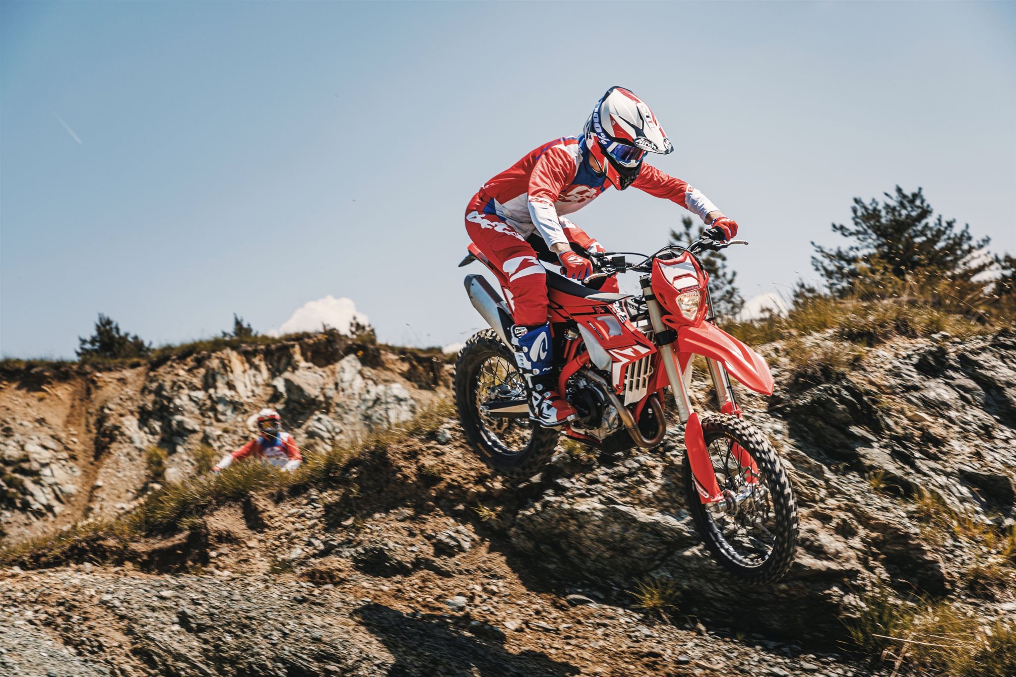 Parasteli UFO Per Honda CRF 205R, 250RX, 450R E 450RX Bianco