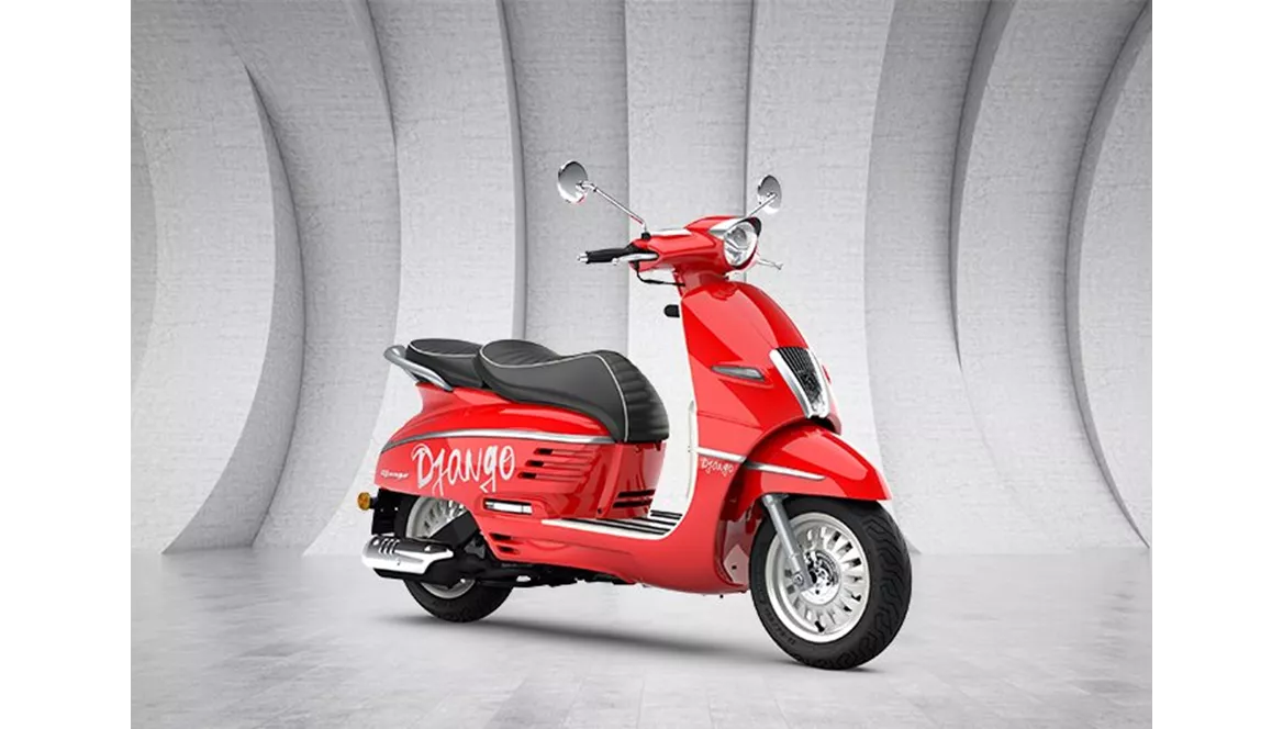 Peugeot Django 125 Classic Hot Color 2025 Peugeot Django 125 Classic Hot Color 2025