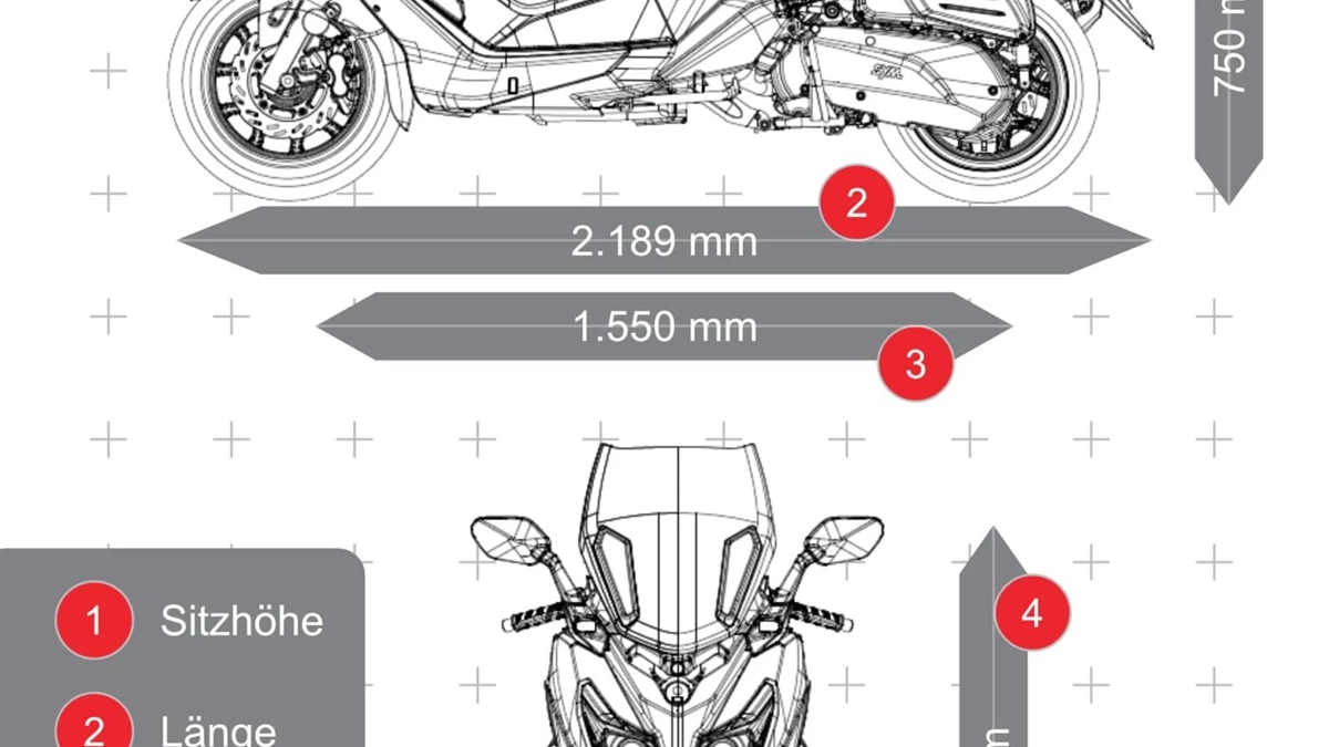 Sym Cruisym 125 Bild 10: Sym Cruisym 125