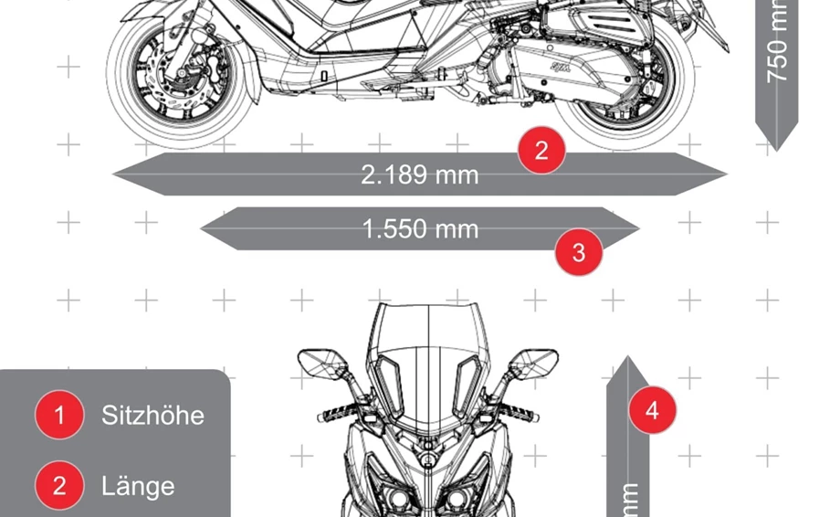 Sym Cruisym 125 Bild 10: Sym Cruisym 125