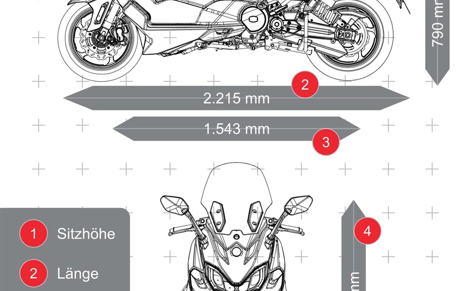 Sym Maxsym TL Bild 3: Sym Maxsym TL