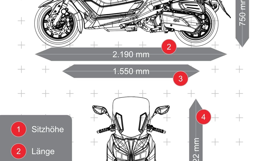 Sym Joymax Z+ 300i Bild 7: Sym Joymax Z+ 300i