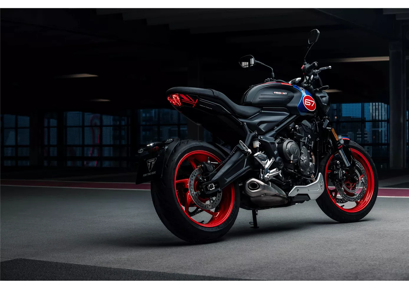 Triumph Trident 660 Triple Tribute 2025 Triumph Trident 660 Triple Tribute 2025