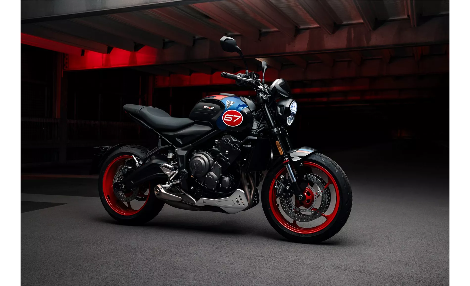 Triumph Trident 660 Triple Tribute 2025 Triumph Trident 660 Triple Tribute 2025