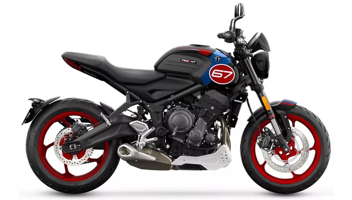 Triumph Trident 660 Triple Tribute 2025 Triumph Trident 660 Triple Tribute 2025