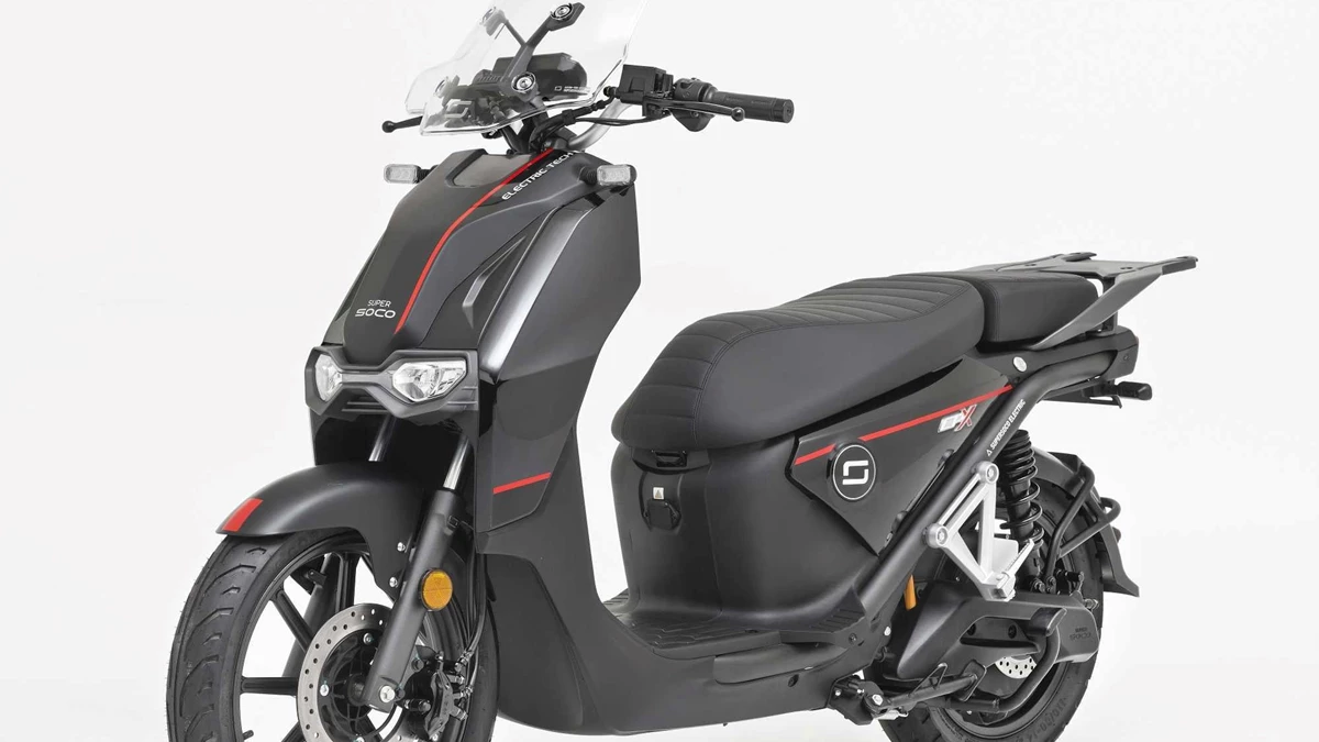 Super Soco CPX 90 km/h Bild 5: Super Soco CPX 90 km/h