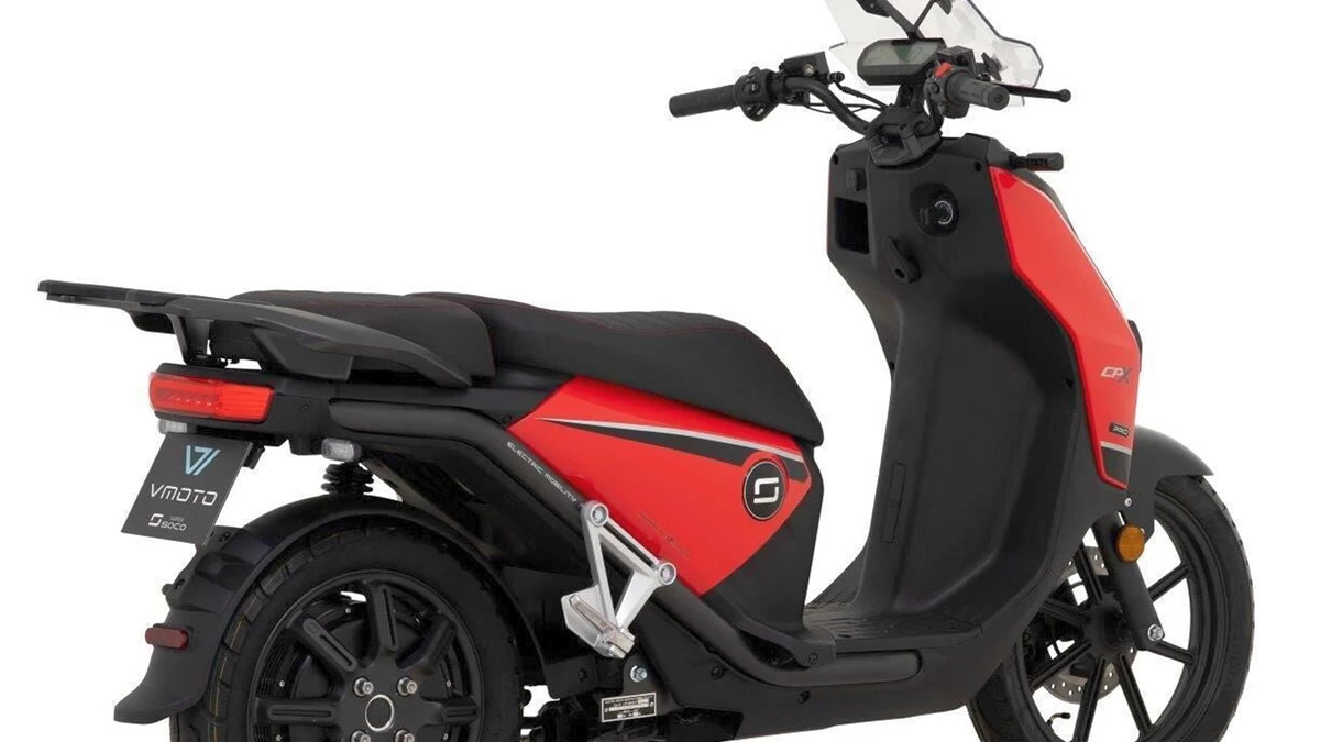 Super Soco CPX Pro 105 km/h Bild 2: Super Soco CPX Pro 105 km/h