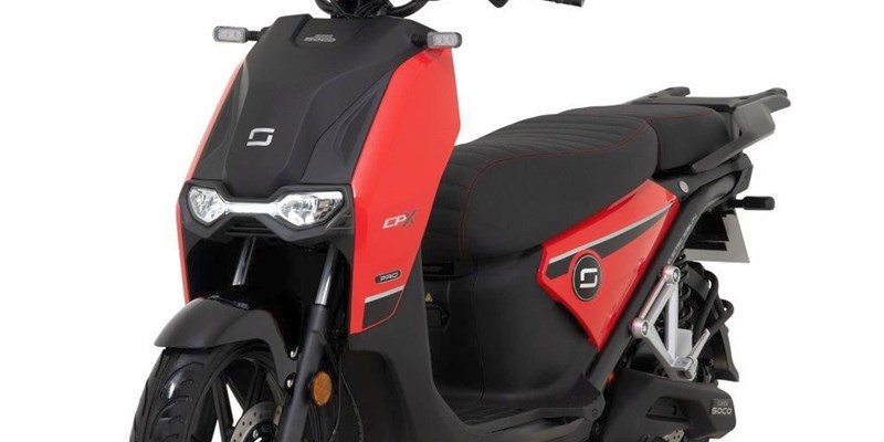 Super Soco CPX Pro 105 km/h 
