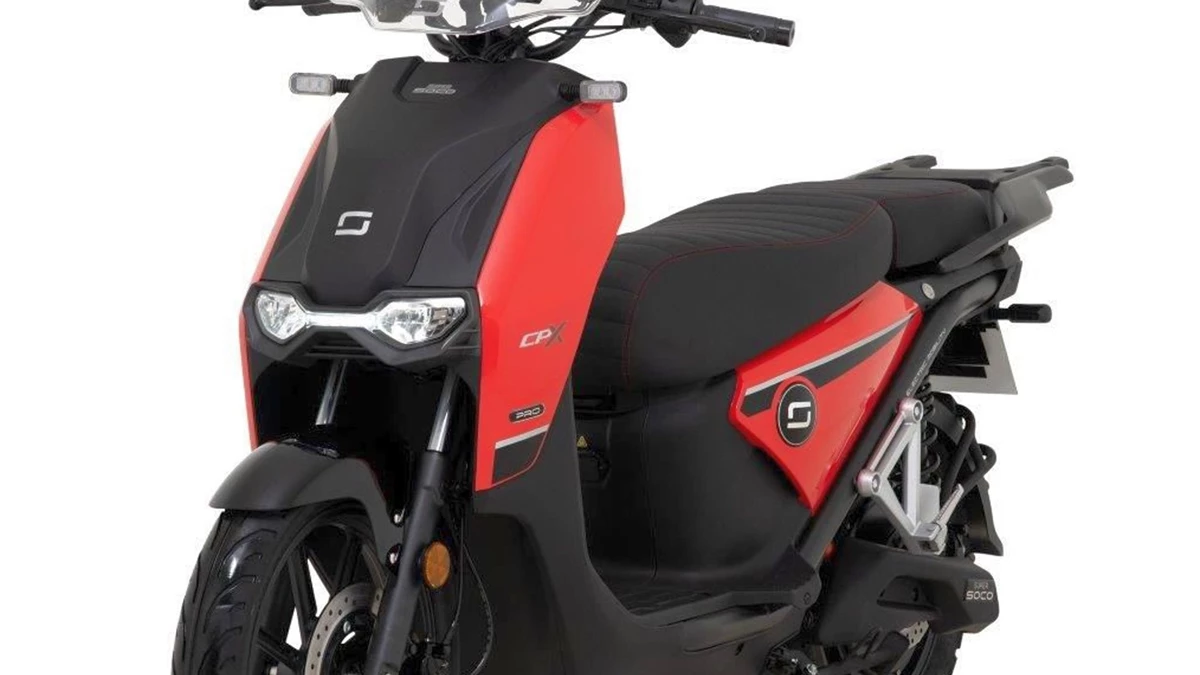 Super Soco CPX Pro 105 km/h Bild 1: Super Soco CPX Pro 105 km/h