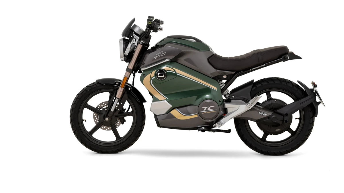 Super Soco TC Wanderer 75 km/h Bild 5: Super Soco TC Wanderer 75 km/h