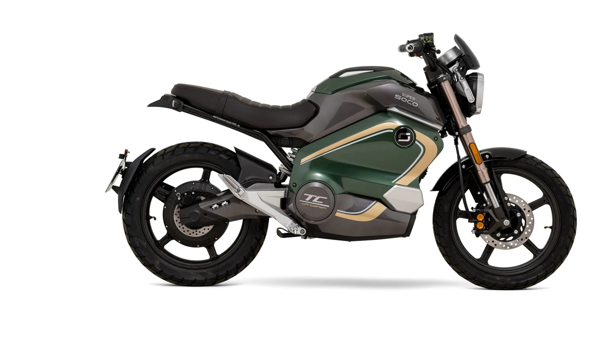 Super Soco TC Wanderer 75 km/h Bild 1: Super Soco TC Wanderer 75 km/h