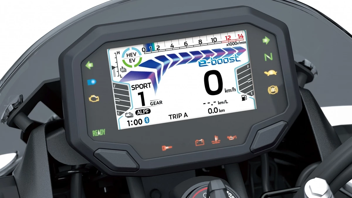 Kawasaki Z7 Hybrid Bild 7: Kawasaki Z7 Hybrid