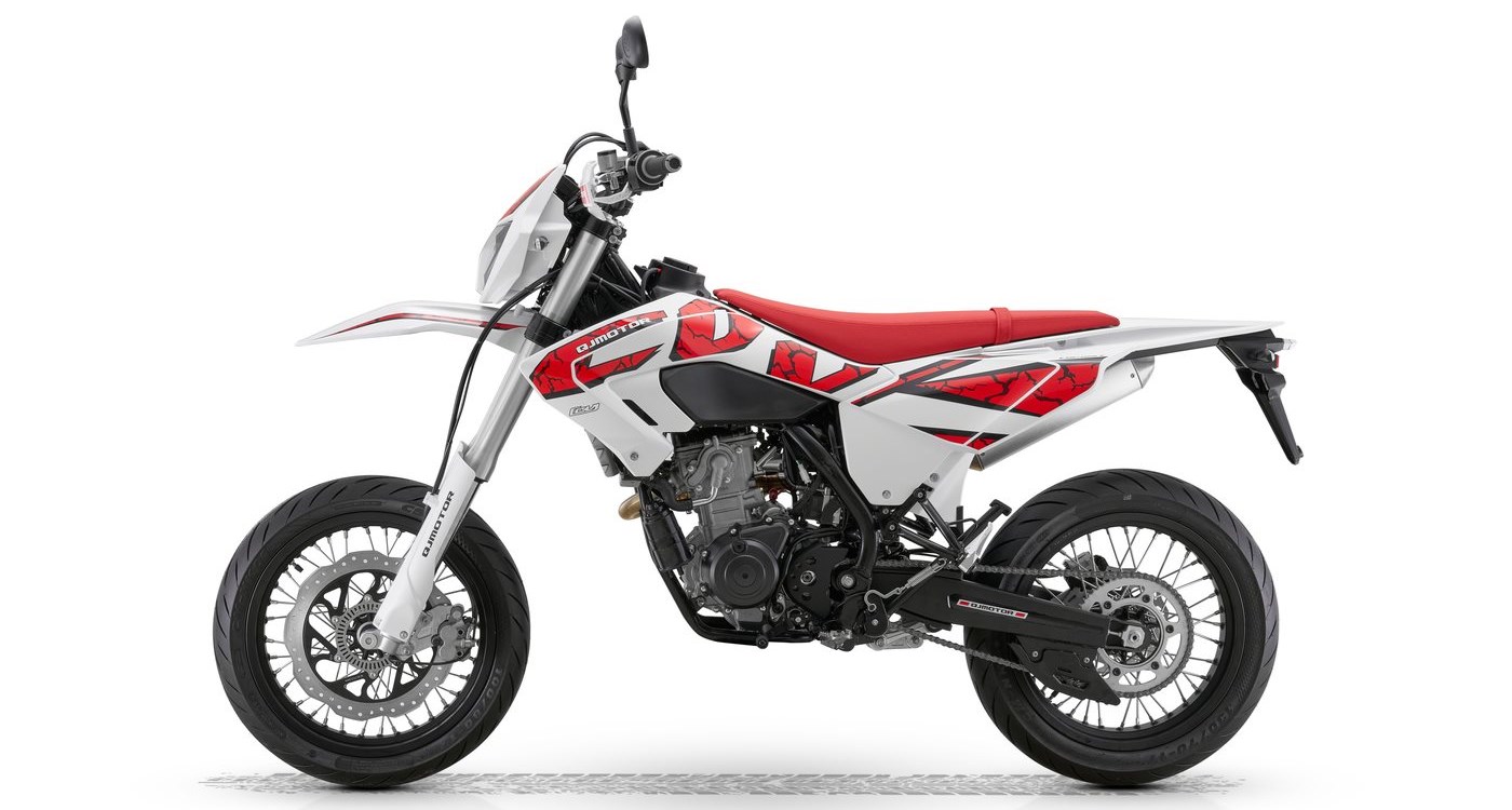 Zum Vergrößern bitte anklicken! QJ Motor COV 125X