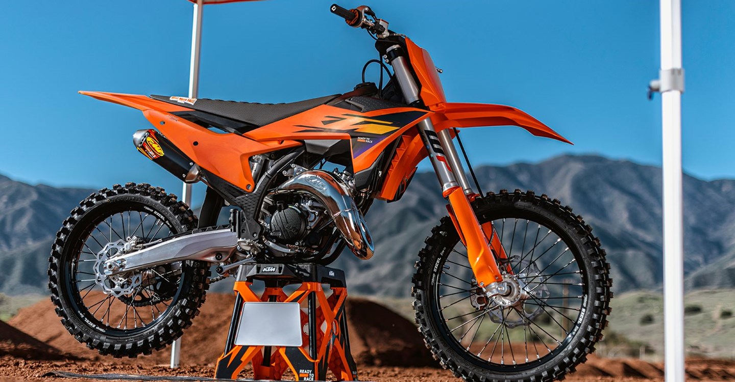 Zum Vergrößern bitte anklicken! KTM 125 SX