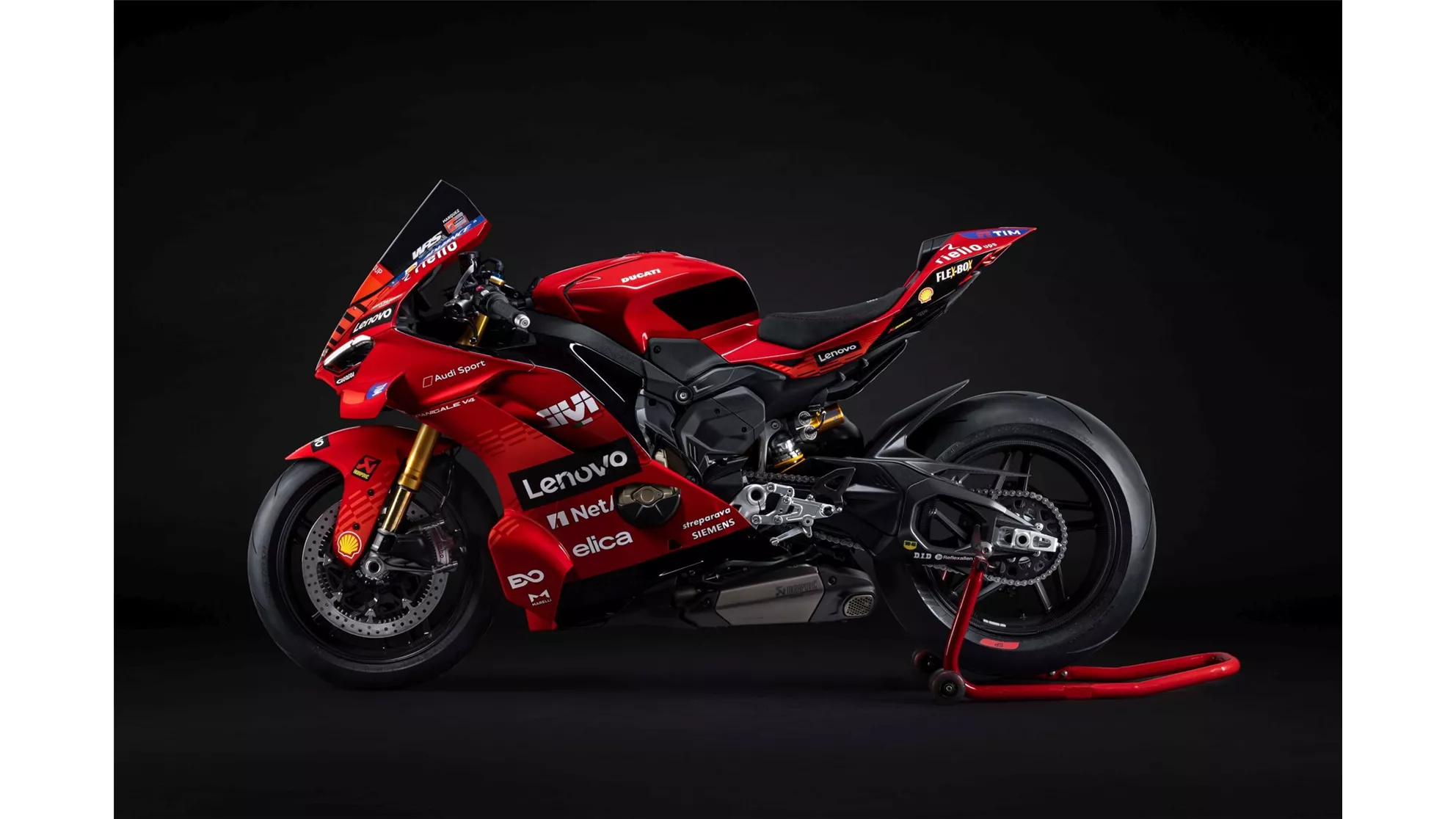 Ducati Panigale V4 Márquez 2025 World Champion Replica - Imagem 4 Ducati Panigale V4 Márquez 2025 World Champion Replica - Imagem 4