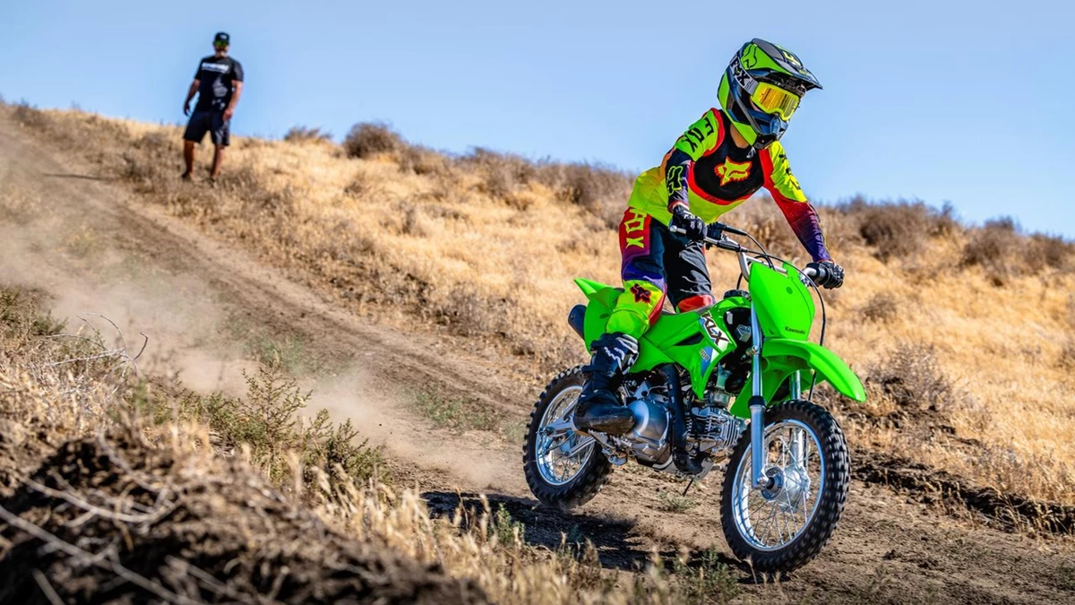 Kawasaki KLX 110R Bild 2: Kawasaki KLX 110R