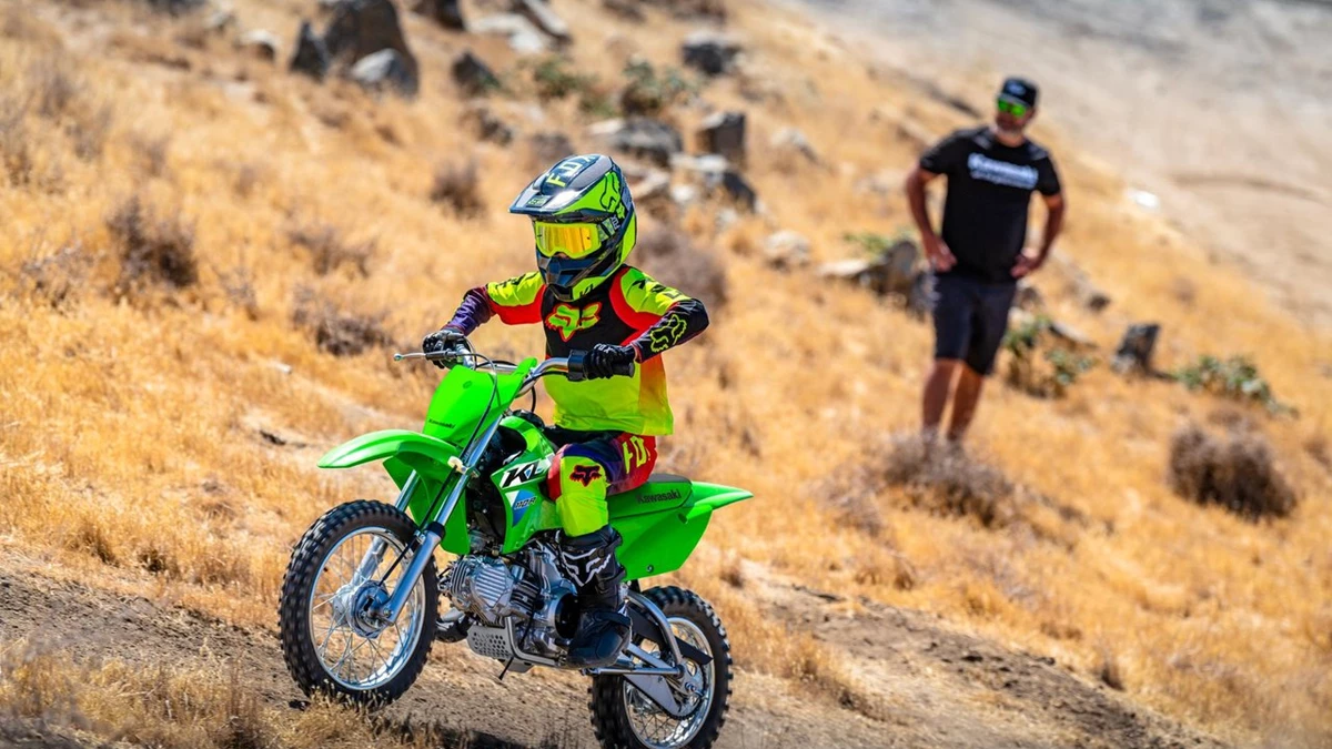 Kawasaki KLX 110R Bild 6: Kawasaki KLX 110R