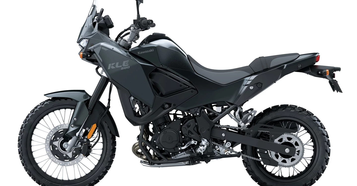 Zum Vergrößern bitte anklicken! Kawasaki KLE500