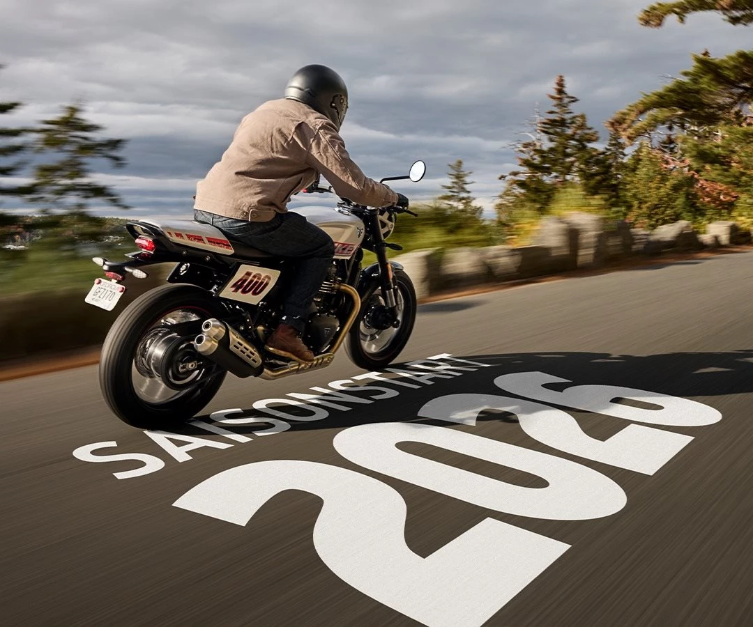 Vorschaubild für Post - Batterie geladen.
Reifen geprüft.
Herz? Schon lange bereit.

#triumphbremen #luebkemannundsievers